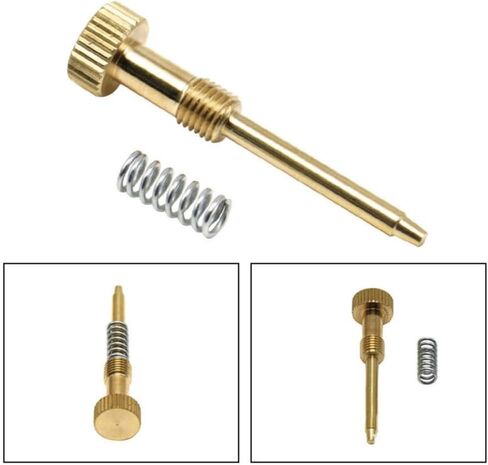 1Set Motorcycle Carburetor Air Fuel Mixture Adjusting Screw 21-34 Compatible with Motorcycle Models for Part Number 21-34 in Saudi Arabia