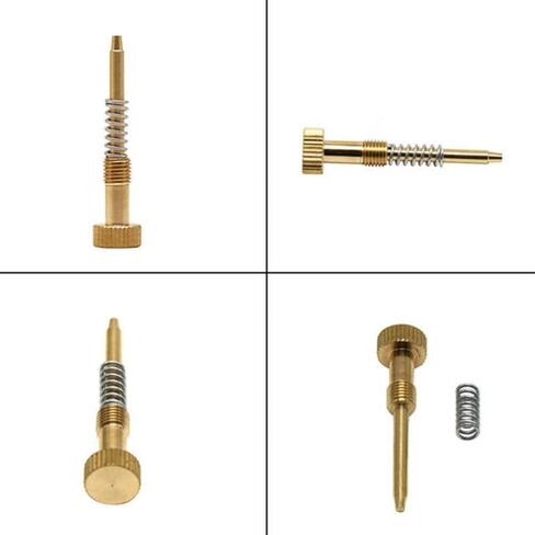 1Set Motorcycle Carburetor Air Fuel Mixture Adjusting Screw 21-34 Compatible with Motorcycle Models for Part Number 21-34 in Saudi Arabia