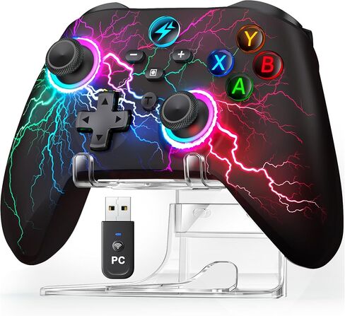 Svetaecho Wireless Switch 2 Pro Controller for Nintendo Switch Controller/Lite/OLED, LED Wired PC Game Joysticks-Wireless iOS/Android Remote, Nintendo Switch Accessories Set Controller in Kuwait