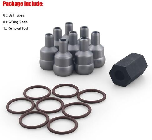 طقم إصلاح تسرب أنبوب الزيت ذو الضغط العالي لـ 2003-2010 Ford 6.0L Powerstroke - أداة أساسية للصيانة والإصلاح in Kuwait