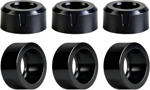 F77Z-9G512-AA Fuel Injector Seal Adaptor Compatible with 1997-2011 Ford Explorer Sport Trac Mustang Ranger, Mercury Mountaineer, 6-Pack, Replaces # 926-028, 1F22-13-254, 1F82-13-250 in Kuwait