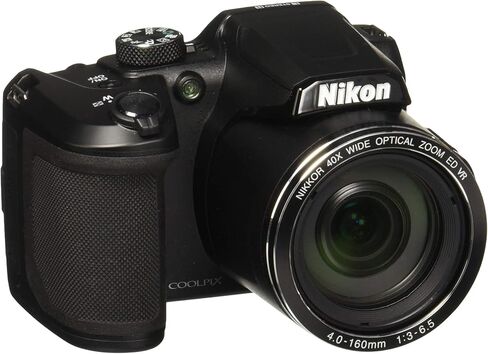 كاميرا نيكون COOLPIX B500 الرقمية بدقة 16 ميجابكسل وتكبير بصري 40x مع واي فاي - أسود (متجدد) in Saudi Arabia