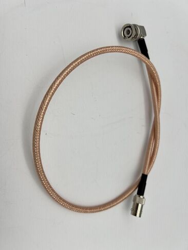 BNC Female to BNC Male 90 Degree Angle RG400 Low Loss Double Shielded Coax Cable (5 ft) in Saudi Arabia