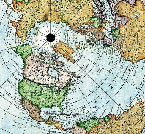 Flat Earth Map of the World - 1892 Alexander Gleason Map - 12x17 inches- Wall Art Poster Print Décor Gift - Circular Plane - Longitude and Time - Polar Azimuthal Projection - Flat Earthers - Unframed Home School Gift Decor in Saudi Arabia