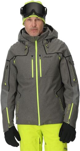 Spyder M PINNACLE MELANGE JKT, Storm Melange, M in Saudi Arabia