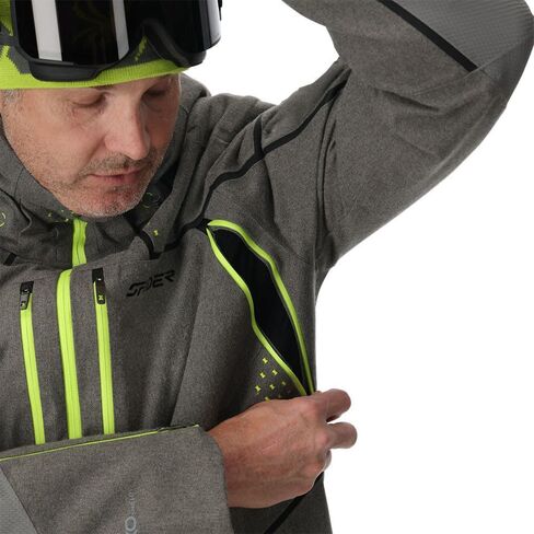 Spyder M PINNACLE MELANGE JKT, Storm Melange, M in Saudi Arabia