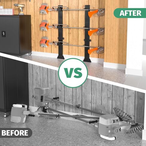 رف أكل الأعشاب 3 أماكن للمقطورة، رفوف تشذيب للمقطورات المفتوحة، حامل رف أكل الأعشاب لشاحنة مقطورة المناظر الطبيعية ملحقات معدات العشب مع قفل in Kuwait
