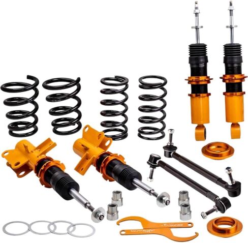 طقم تعليق كويلوفر قابل للتعديل 24 طريقة متوافق مع مجموعة مخمدات كامارو 2010-2015 مع ممتصات الصدمات in Kuwait