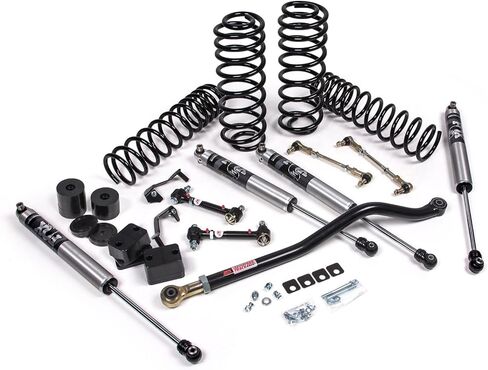 JKS JSPEC133KFP 2018-2024 متوافق مع Jeep Wrangler (JL) J-Venture 3" 2Dr w/Fox 2.0 Performance Series Shocks، ملفات معدل HD in Saudi Arabia