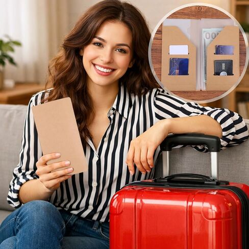 File Folder and Zipper PVC Pouch - Journal Inserts for Standard Size Traveler's Notebook - Personal Organizer Accessories Pack in Saudi Arabia