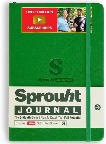 Guided Journal for Goal Setting | 6-Month Life Planner with Daily, Weekly & Monthly Tracking | Personal Growth & Life Clarity System | Undated Productivity Daily Journal for Men & Women in Saudi Arabia