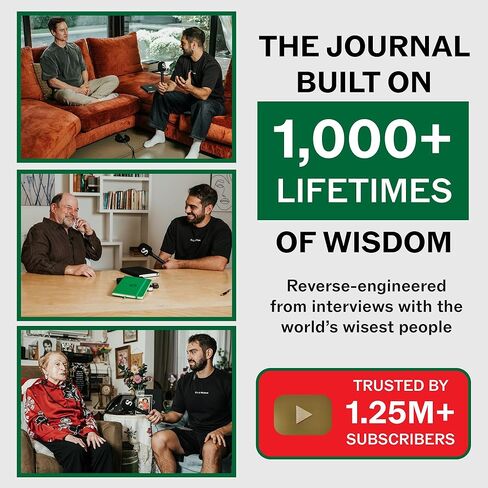 Guided Journal for Goal Setting | 6-Month Life Planner with Daily, Weekly & Monthly Tracking | Personal Growth & Life Clarity System | Undated Productivity Daily Journal for Men & Women in Saudi Arabia