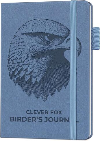 جيب مجلة Clever Fox Birder's Journal - كتاب سجل مراقب الطيور ومجلة الطبيعة للبالغين - أفضل هدايا لمحبي الطيور للرجال والنساء - دفتر مراقبة الطيور - ملحقات مراقبة الطيور (أخضر الغابة) in Kuwait