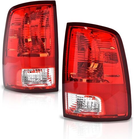 PIT66 Tail Light Taillight Assembly Pair w/o Bulbs Compatible with Dodge Ram 1500 Truck 1994-2001/Ram 2500 3500 Truck 1994-2002 55055264AC 55055265AC, CH2800122 CH2801122 Rear Brake Lamp in Saudi Arabia