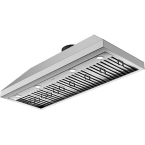 48 Inch Ducted Range Hood Insert,1150CFM Built-in Kitchen Vent Hood with 4-Speed Exhaust Fan&LED Light,Stainless Steel in Kuwait