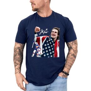 Jack Hughes USA Gold Hockey T Shirt, Hockey Tee, Patriotic Hockey Fan Shirt, American Hockey Pride Gift Shirt in Kuwait
