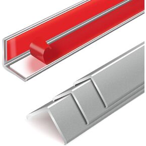 واقي زوايا الحائط من AGHITG، واقيات زوايا ذاتية اللصق للجدران، واقي حافة للجدران.1-5/8 بوصة عرض × 48 بوصة طول. واقي خدش للحيوانات الأليفة للجدار.2 قطعة in Kuwait