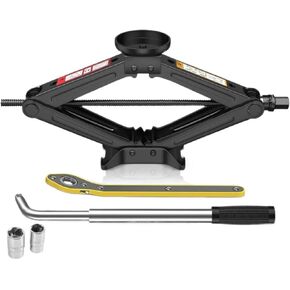 2.5 Ton Universal Scissor Car Jack Portable Tire Changing Kit in Kuwait