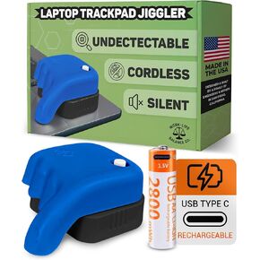 لوحة التتبع القابلة لإعادة الشحن - منفذ شحن USBC - غير قابل للاكتشاف - ماوس لاسلكي - لا يعمل على DeII - يحافظ على لوحة اللمس نشطة، الكمبيوتر المحمول مستيقظًا - محرك ماوس ميكانيكي - مفتاح تشغيل/إيقاف in Kuwait