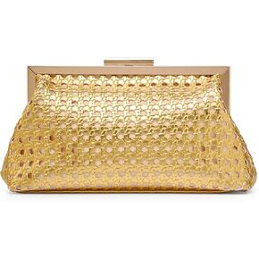 محفظة نسائية منسوجة بسلسلة قابلة للفصل - حقيبة سهرة أنيقة للحفلات وحفلات الزفاف وحفلات الكوكتيل in Kuwait