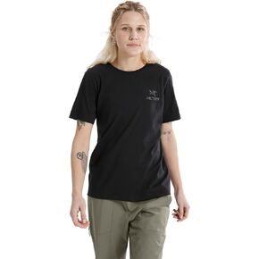 Arc'teryx Kragg SL Cotton Emblem Crew SS Women's | Soft Cotton Climbing Tee with a Chest Graphic in Kuwait