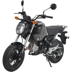 دراجة نارية HHH 125cc Vroom 125 Street Scooter 125cc دراجة نارية تعمل بالغاز، سكوتر مع مصابيح أمامية كبيرة (أزرق) - كبير in Kuwait