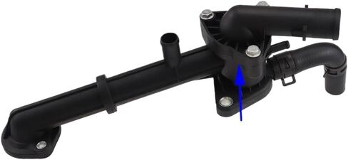 Thermostat Housing Compatible with Picanto Morning 2004-2010, Amica, Atos, Santro - Replaces Part Numbers 25600-02566, 2560002566 in Saudi Arabia