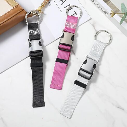 3 PCS Luggage Connector Straps for Suitcases Add a Bag Luggage Strap Travel Straps for Luggages Heavy Duty Jacket Valises Strap with Buckle Adjustable Baggage for Connecting Luggages Backpack in Saudi Arabia