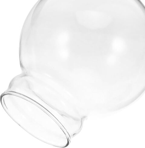 VANZACK DIY Glass Snow Globe Dome with Stopper Clear Empty Water Globe for Crafts Holiday Decorations Wedding Favors Easy Assembly and Terrariums in Saudi Arabia