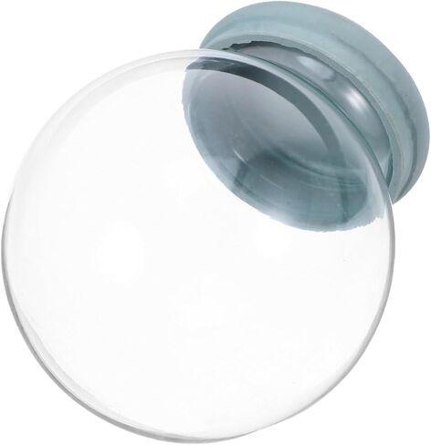 VANZACK DIY Glass Snow Globe Dome with Stopper Clear Empty Water Globe for Crafts Holiday Decorations Wedding Favors Easy Assembly and Terrariums in Saudi Arabia