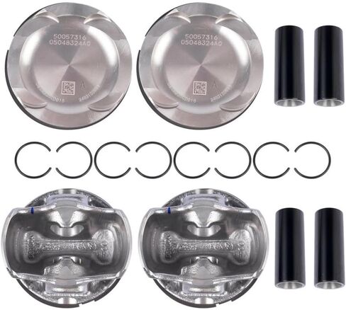 Piston With Ring 05048324AA 05048324AB 05048324AC 05048324AD Compatible With Cherokee WL Compass 2.0 2016 in Saudi Arabia