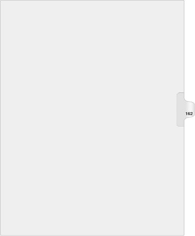 Exhibitindexes® Side Number Tabs - AVE Style Bold Font - Pack of 25 in Saudi Arabia
