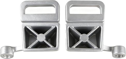 Pair of Upgraded Aluminum Door Arm Rest Brackets Compatible with 2003-2007 Chevy Silverado Avalanche Tahoe GMC Sierra, Driver and Passenger Side Car Door Arm Rest Switch Panel Clip Repair Kit in Saudi Arabia