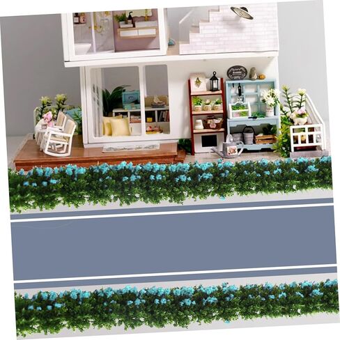 Alipis 6pcs Simulation Shrub Strip Models for Dollhouses and Gardens Realistic Decor for Diorama and Sand Table Ornaments and Easy to Install in Saudi Arabia