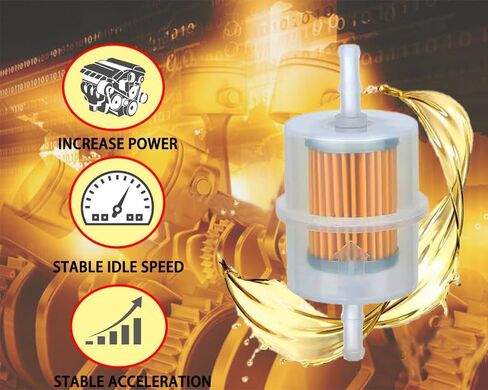 49019-0031 Fuel Filter for Kawasaki FR600V FR651V FR691V FX730V FX850V FX850V FX921V FX921V Kohler CH20S - CH25S, CH670S CH730S - CH750S Fits 730V 850V EFI Engines in Saudi Arabia