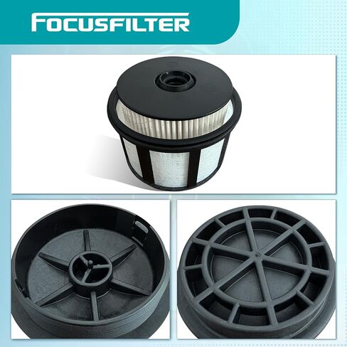 فلتر الوقود FOCUSFILTER FD4596 OEM الصف 7.3L مع غطاء، يستبدل F81Z9N184AA، FD-4596، F81Z-9N184-AA، GF7751A، PF7698، 33818، متوافق مع Ford F250، F350، F450، F550 1999-2003 in Saudi Arabia