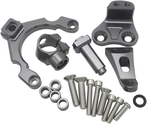 For KAWASAKI for Z900 for Z 900 2017-2019 2018 Motorcycle Steering Damper Bracket Stabilizer Linear Mount Support Kit(B) in Saudi Arabia