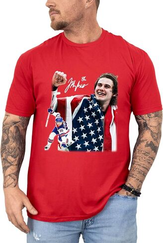 Jack Hughes USA Gold Hockey T Shirt, Hockey Tee, Patriotic Hockey Fan Shirt, American Hockey Pride Gift Shirt in Kuwait