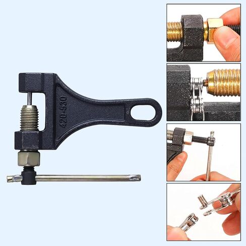 سلسلة قواطع #420 428 520 525 528 530 للدراجات النارية دراجة الترابية دراجة الطرق غير الممهدة ATV رباعية الذهاب كارت سكوتر سلسلة كسر in Kuwait