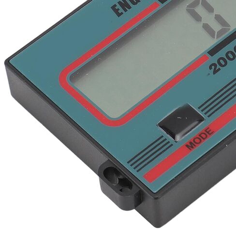 مقياس سرعة دوران المحرك النبضي، شاشة LCD رقمية 100-30000 دورة في الدقيقة 1 دقيقة - 99999 دقيقة مشبك سلك نطاق التوقيت لمحركات البنزين والمناشير وجزازات العشب والدراجات النارية ATVs وسيارات الثلج in Kuwait