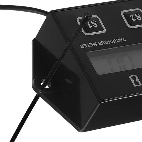 POPETPOP Digital Display Tachometer and Engine Speedometer for Chainsaw and Lawn Mower with Pulse Sensor, High Precision Electronic Gauge for ATV and Motorcycle Engine Maintenance in Saudi Arabia