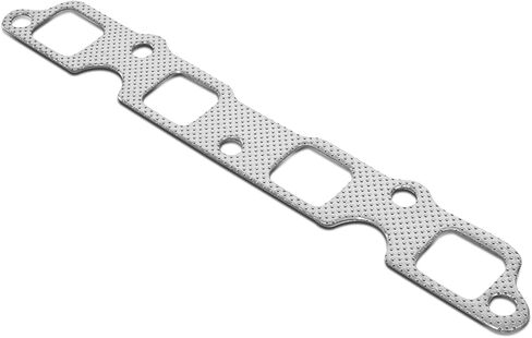 Auto Dynasty 2MM Thick Header Exhaust Manifold Gasket Compatible with Toyota Carina Corolla 71-82 - Steel Graphite in Saudi Arabia