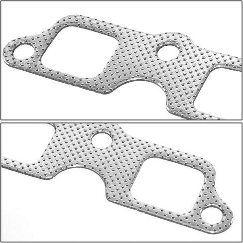 Auto Dynasty 2MM Thick Header Exhaust Manifold Gasket Compatible with Toyota Carina Corolla 71-82 - Steel Graphite in Saudi Arabia