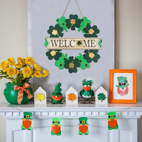 DEWBIN Valentines Day Decor, Truck Gnome Wood Hanging Valentines Day Decoration, Happy Valentines Day Sign Valentine Decor, Valentines Day Decorations for The Home, Front Door, Porch, Wall in Kuwait