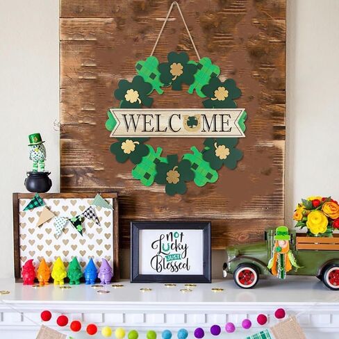 DEWBIN Valentines Day Decor, Truck Gnome Wood Hanging Valentines Day Decoration, Happy Valentines Day Sign Valentine Decor, Valentines Day Decorations for The Home, Front Door, Porch, Wall in Kuwait