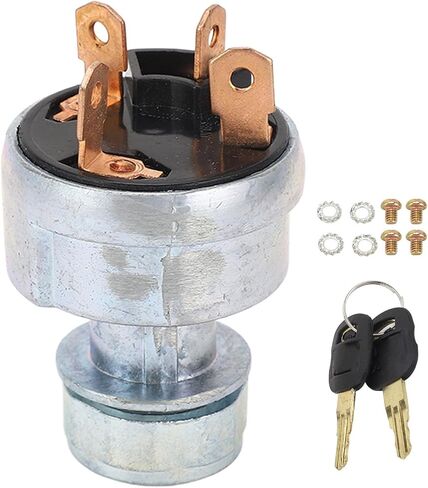 Generic مفتاح تشغيل الإشعال للحفارة، هيكل من سبائك الزنك مع وصلة طرفية من النحاس لنوع D250E D300E E320C ذو 4 أسلاك in Kuwait