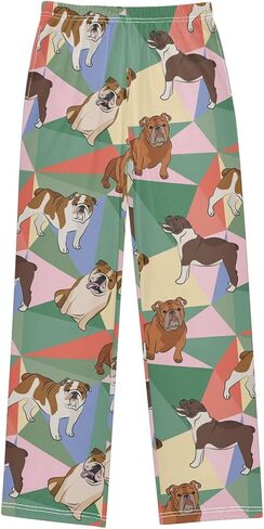 visesunny Boy's Pants Loose Jogger Pants Soft Elastic Trousers Long Bottoms Loungewear with Two Pockets Size S-XL in Saudi Arabia