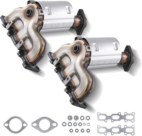 Catalytic Converter 19516 for 2013-2019 Ford Explorer/Taurus/Flex 3.5L, 2013-2019 Police Interceptor 3.7L, 2013-2016 Lincoln MKZ/MKS 3.7L, Replaces 19517 30584 30585 (EPA Compliant) in Saudi Arabia