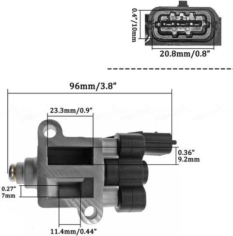 Control Valve Stepper Motor Car Idle Speed Motor IACV for Hyundai i10 1.2 2007-2019 35150-03000 3515003000 35170-26910 3517026910 Idle Control Valve Sensor in Saudi Arabia