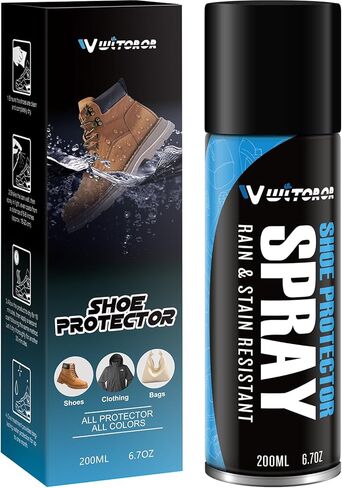 بخاخ واقي للأحذية، حماية نانو مقاومة للماء للمطر والبقع للأحذية الرياضية والجلد وجلد النوبوك والجلد السويدي والقماش 6.7 أونصة in Kuwait